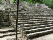 Cobá, Auf die Pyramide darf man sogar hinaufsteigen